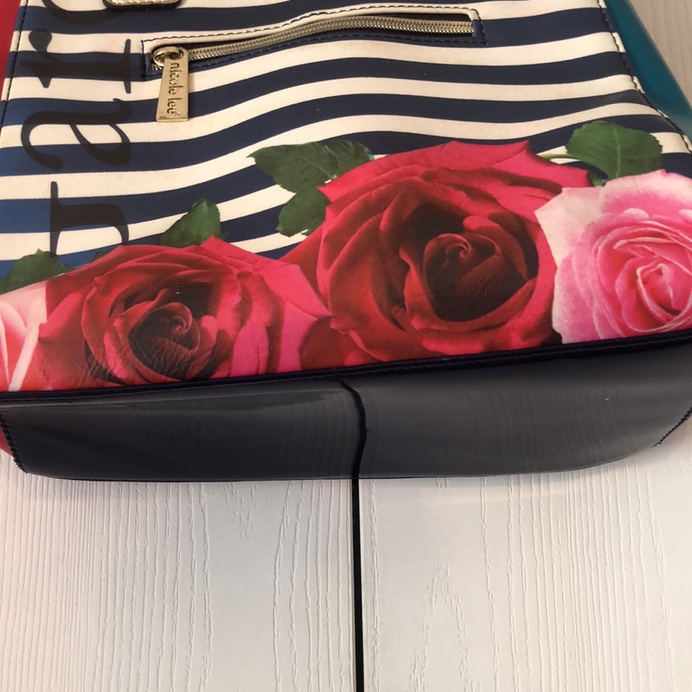 Women’s Nicole Lee Y2k rare artsy Unique USA clutch handbag purse - Picture 10 of 16